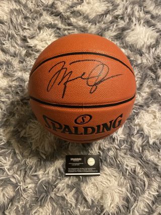 Michael Jordan Signed/autographed Basketball With Inscription And
