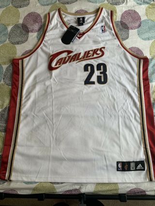 LeBron James Upper Deck UDA Autographed 2003 Rookie Home Jersey Signed AUTO 3