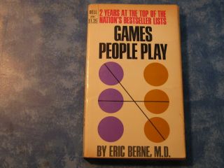 Vtg Games People Play Eric Berne Pb 1967 The Psychology Of Human Relationships