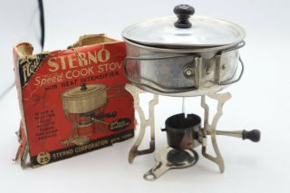 Antique Sterno Speed Cook Stove