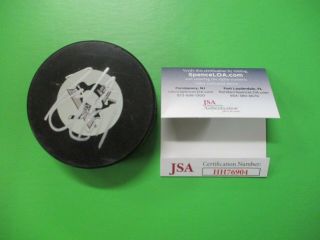 Sidney Crosby Penguins Signed Autographed Nhl Licensed Hockey Puck With Jsa