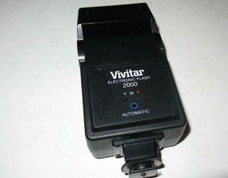 Vintage Camera Accessory - Vivitar Electronic Flash 2000 - Good - G1