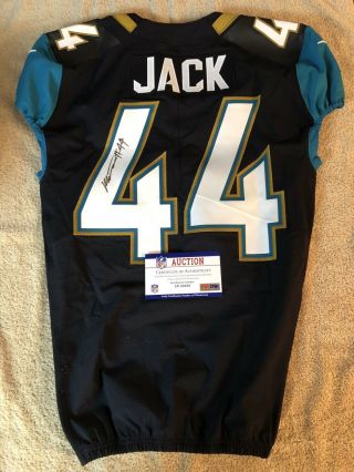Myles Jack Jacksonville Jaguars Team Issue Nike Vapor Elite Jersey Nflpsa