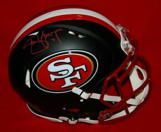 Steve Young 49ers Signed Fb Full Size Authentic Helmet Radtke Hologram