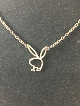 Vintage 20 " Playboy Bunny Necklace.  Pre - Owned