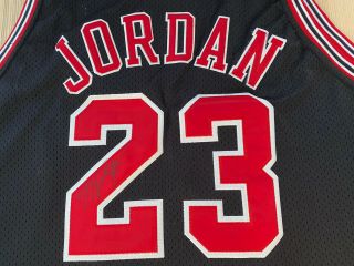 MICHAEL JORDAN signed autographed 97 - 98 Authentic Bulls Jersey - JSA certified 3
