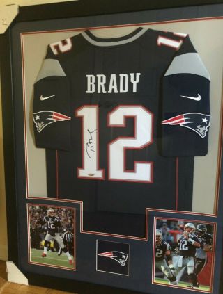 Tom Brady Signed & Framed Patriots Nike Pro Jersey Tristar Certified ($500 Off)