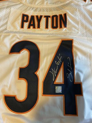 Nfl Legend Walter Payton Signed Autographed Chicago Bears Jersey W/