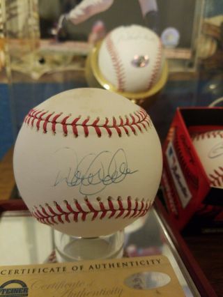 Derek Jeter Signed Mlb Baseball Steiner Sports.  Hall Of Famer