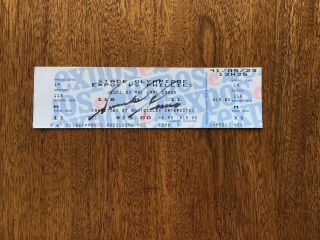 Tommy Greene No Hitter Autographed Full Ticket Phillies Vs.  Expos 5/23/91
