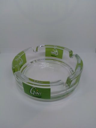 Cendrier Publicitaire Gini Vintage Advertising Ashtray