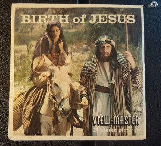 Birth Of Jesus Vintage View - Master Reel Pack B875 Sawyers Version With Booklet