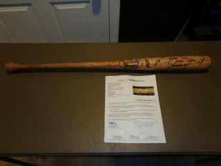 1994 Boston Red Sox Team Signed Game Issued Bat W/ 28 Autographs Clemens