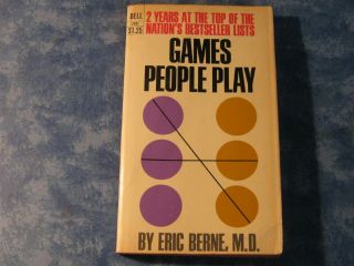 Vtg Games People Play Eric Berne Pb 1964 The Psychology Of Human Relationships