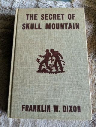 Vintage 1948 The Hardy Boys The Secret Of Skull Mountain.  Like