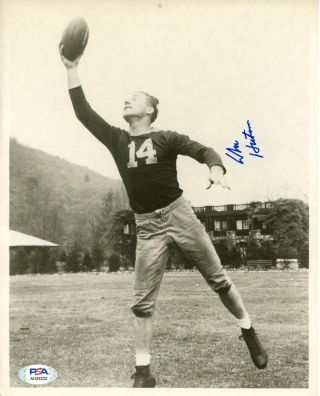 Don Hutson Packers Hof Signed/autographed 8x10 B/w Photo Psa/dna 154235