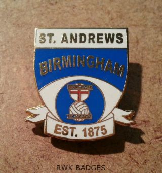 Birmingham City - Vintage Supporters Enamel Badge