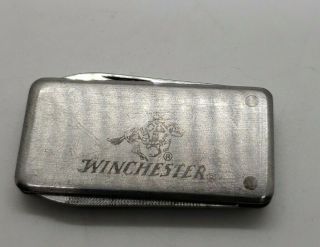 Vintage Winchester Stainless Steel Belt / Money Clip Knife
