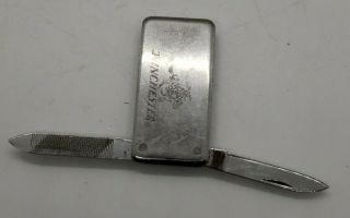 Vintage Winchester Stainless Steel Belt / Money Clip Knife 3