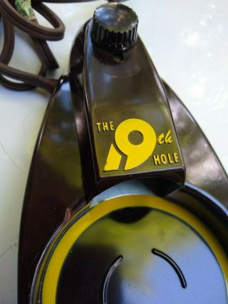 Vintage The 9th Hole Electric Putt Return Practice Home / Office Brandell Usa