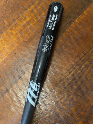 Max Kepler Signed Game Bat Psa Dna Minnesota Twins Autographed Marucci