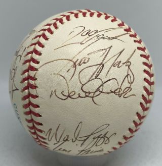1997 Yankees Team 20x Signed Baseball Derek Jeter Mariano Rivera,  Psa/dna Loa