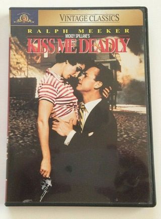 Kiss Me Deadly - 1955 Vintage Classics Dvd - Ralph Meeker - Mickey Spillane