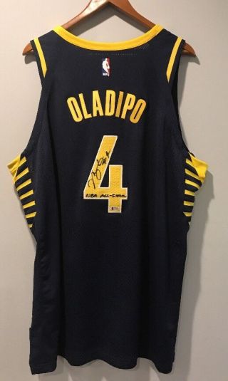 Victor Oladipo Nike Nba All - Star Authentic Signed Indiana Pacers Jersey Beckett