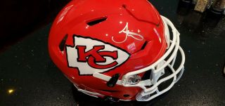 Tyreek Hill Signed F/s Kansas City Chiefs Authentic Speedflex Helmet - Jsa