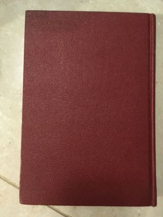Vintage Red Cover Testament Psalms Property Of The Gideons 3