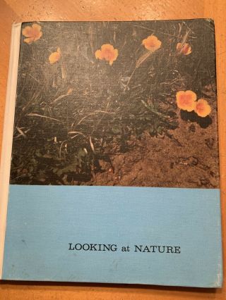 Looking At Nature Vintage 1969 Hardcover Children 
