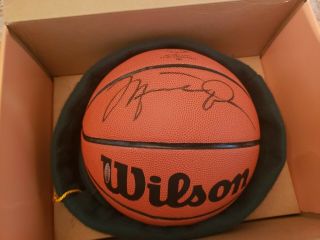 Michael Jordan Uda Upper Deck Authenticated Signed Autographed Basketball