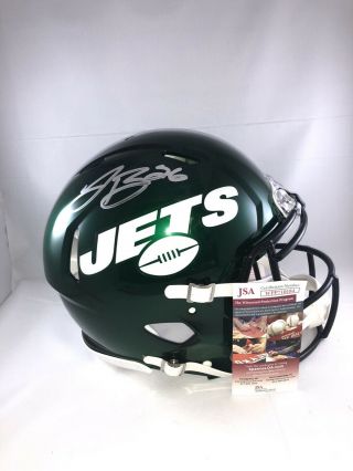 Le’veon Bell Signed York Jets Full Size Authentic Helmet Jsa