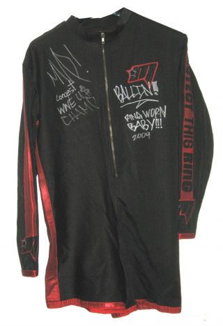 Wwe Mvp Ring Worn Signed Autographed Singlet With Proof And 1