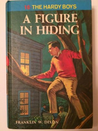 Vtg Hardy Boys Mystery 16 - A Figure In Hiding By Franklin W.  Dixon