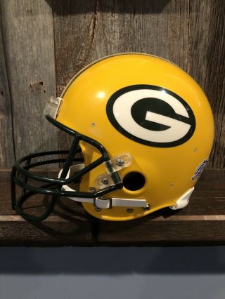 Brett Favre Riddell Wd1 Nfl Green Bay Packers Bowl Xxxi 31 Game Helmet