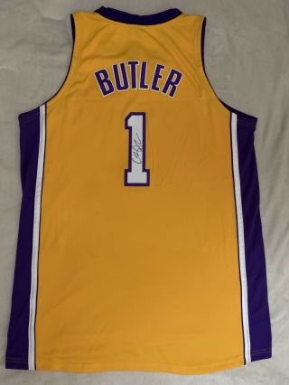 Caron Butler Auto Los Angeles Lakers Authentic Nike Jersey XL 2