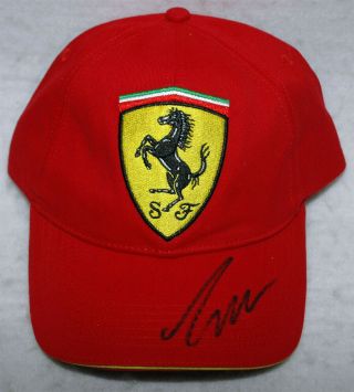 Niki Lauda Signed Scuderia Ferrari Formula 1 Classic Cap / Hat With Proof