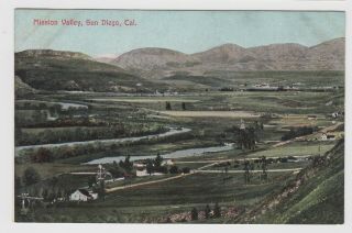 Mission Valley San Diego,  Ca California Vintage Postcard (unposted)