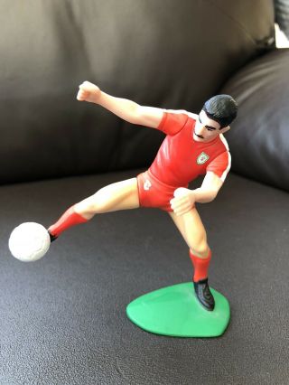 Ian Rush Liverpool Tonka Inc Vintage (1989) Football Figure Welsh Wales Kit Vgc