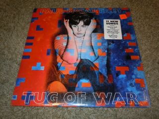 Paul Mccartney Tug Of War Vintage Vinyl Lp Record Album 1982 Columbia 37462
