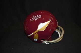 Sonny Jurgensen Washington Redskins Autographed Fs Full Size Helmet Jsa