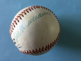 Ted Williams William Bill Terry Signed Autographed National Baseball Great Gift