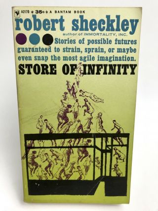 Store Of Infinity Robert Sheckley Bantam Sci Fi 1st Printing Anthology