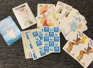 Vintage Burger Chef Promo.  Old Maid,  Card Game