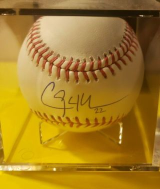 Clayton Kershaw Signed Autograph Auto Baseball Psa/dna Cert W/ 22 Insc.  Wow Leaf