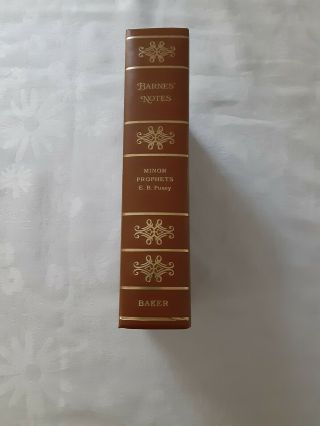 Vintage Christian Book Barnes Notes Minor Prophets A Commentary E B Pusey 1956