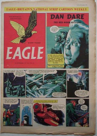 1951 Vintage Eagle Comic Vol.  2 34.  Dan Dare.  Cutaway Of Land - Rover Farm Vehicle