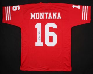 Joe Montana Signed San Francisco 49ers Jersey (jsa Hologram)