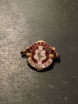 Vintage Liverpool Football Club Enamel Badge